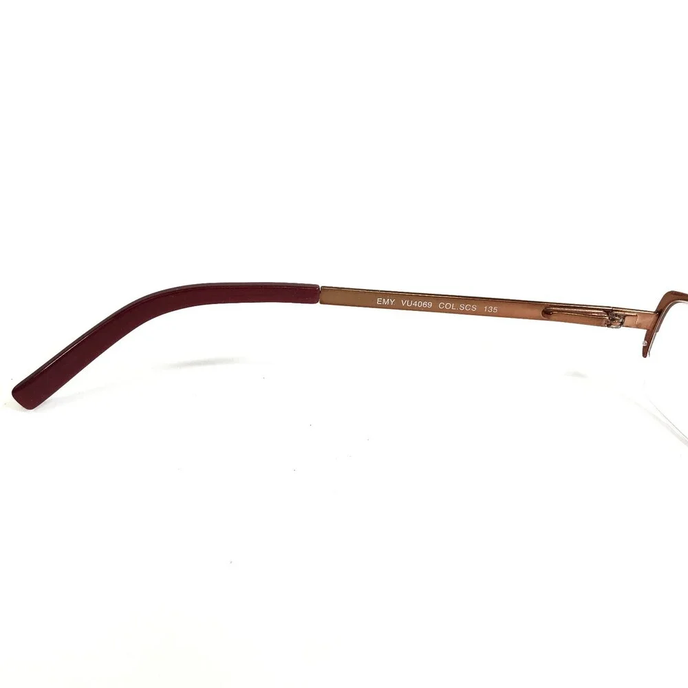 Furla Eyeglasses Frames EMY VU4069 COL.SCS Brown Pink Rectangular 54-16-135